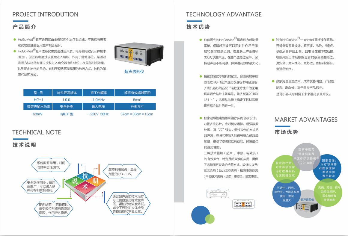 超聲透藥儀&mdash;&mdash;精確藥物靶位治療術(shù)