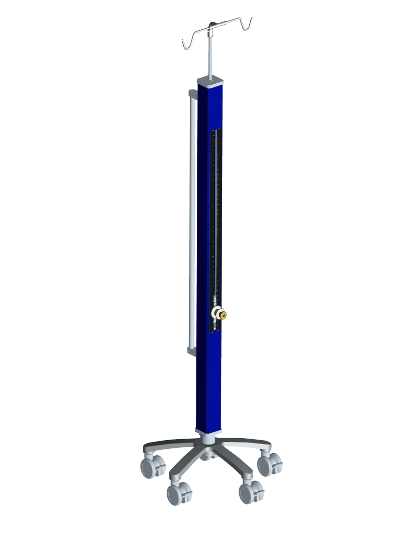 沖洗液袋用加壓器（沖洗塔/助力升降輸液架）：主要針對手術(shù)室的產(chǎn)品。