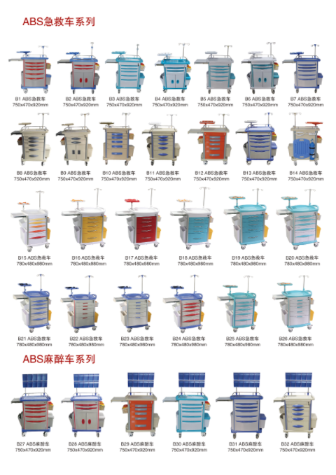 ABS急救車、麻醉車系列
