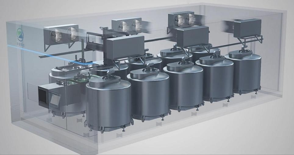 桁機版深低溫液氮存儲庫SCZ450